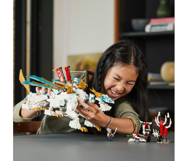 LEGO Outlet NINJAGO 71786 Lodowy smok Zane’a - 1564960 - zdjęcie 8
